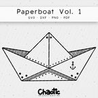 Plotterdatei Paperboat Vol.1