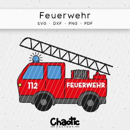 Plotterdatei Feuerwehr (Inkl. Gewerbelizenz)