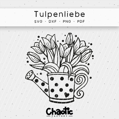 Plotterdatei Tulpenliebe