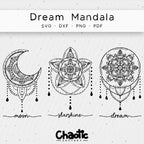 Plotterdatei Dream Mandala