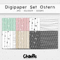 Digipaper Set Ostern