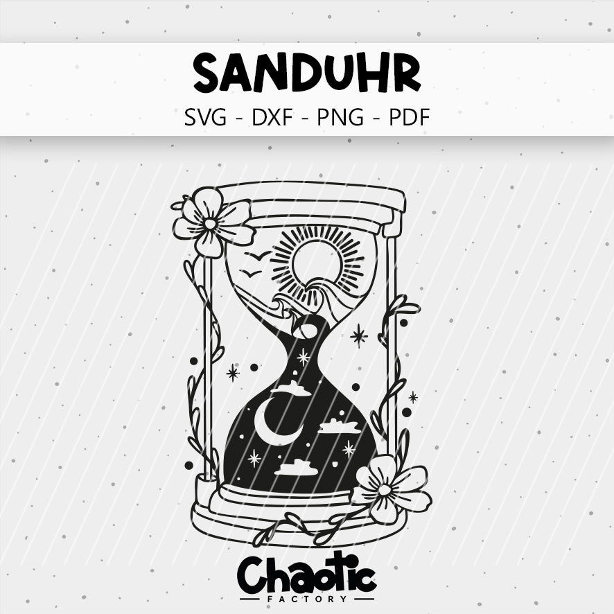 Plotterdatei Sanduhr