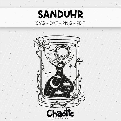 Plotterdatei Sanduhr