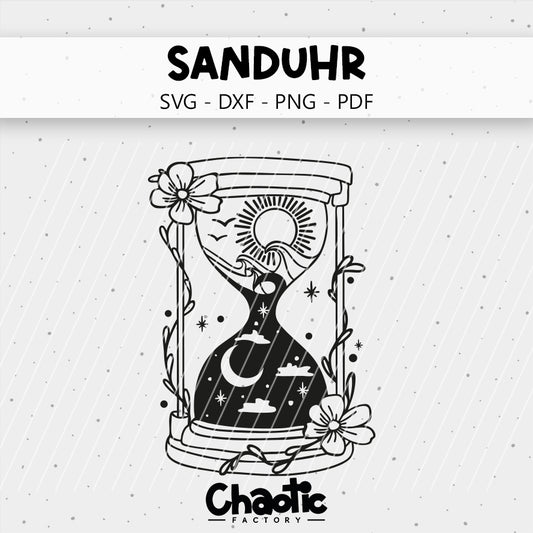 Plotterdatei Sanduhr