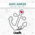 Plotterdatei Ahoi Anker