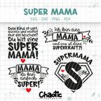 Plotterdatei Supermama