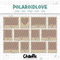 Lasercut PolaroidLove