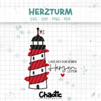 Plotterdatei Herzturm