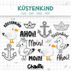 Plotterdatei Küstenkind