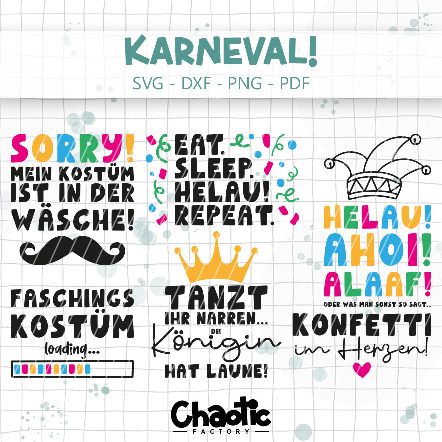 Plotterdatei KARNEVAL!