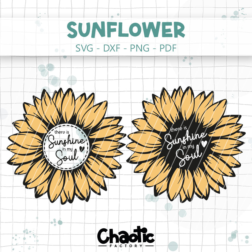 Plotterdatei Sunflower