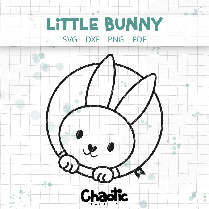 Plotterdatei Little Bunny