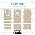 Lasercut Herzbox