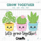 Plotterdatei Grow Together