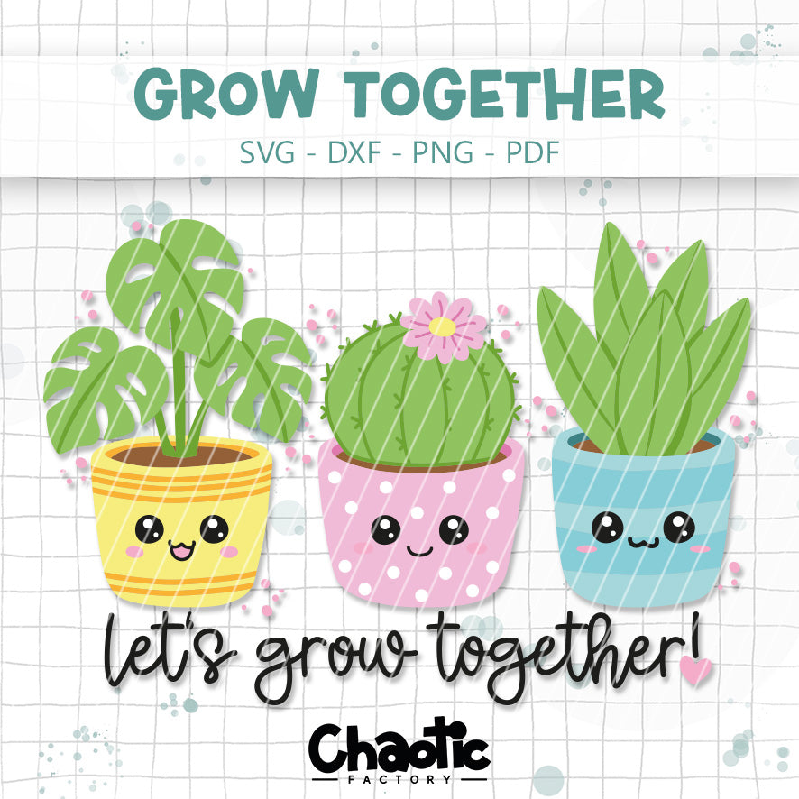 Plotterdatei Grow Together