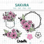 Plotterdatei Sakura