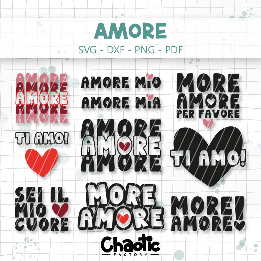 Plotterdatei Amore!