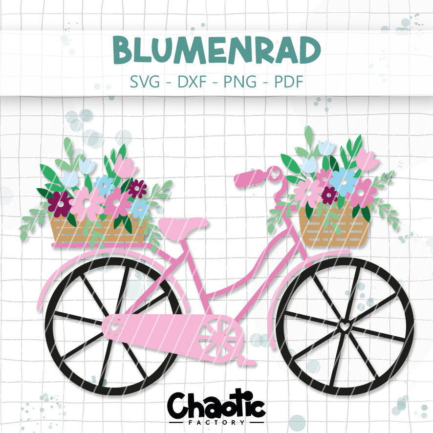 Plotterdatei Blumenrad