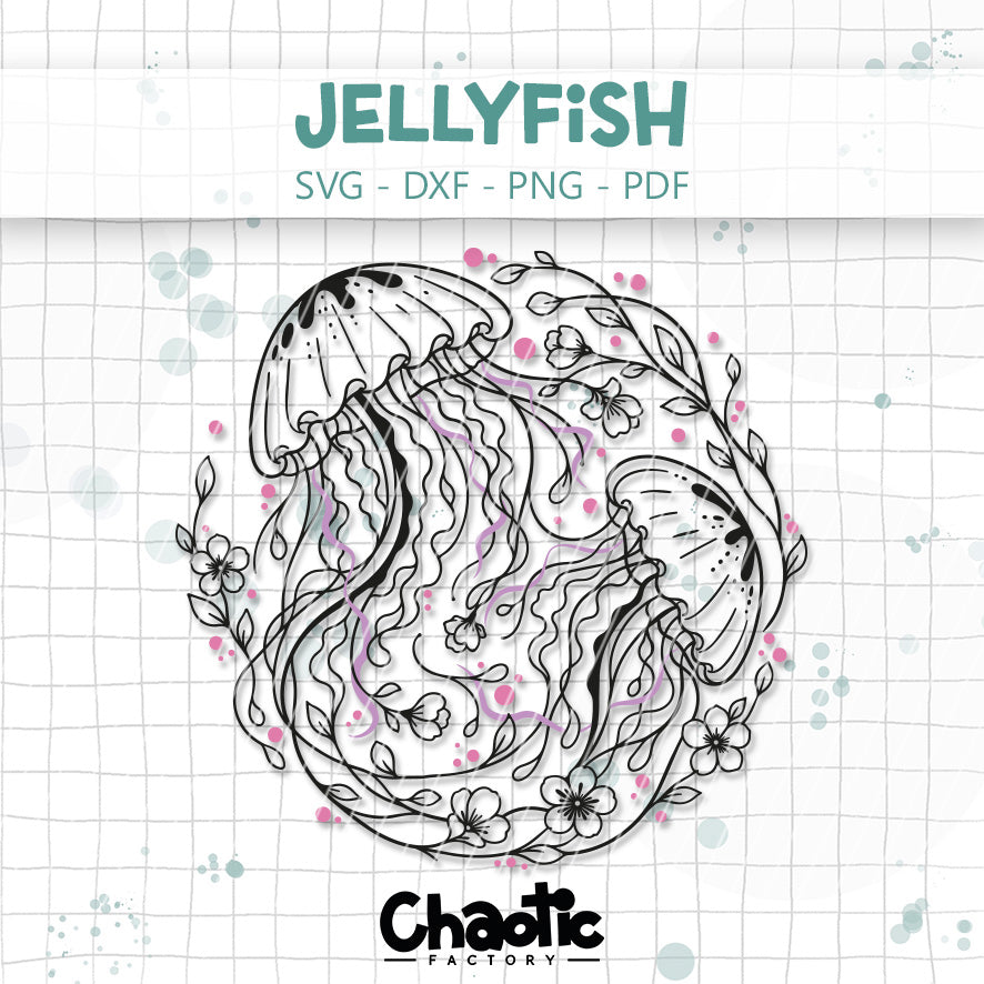 Plotterdatei Jellyfish
