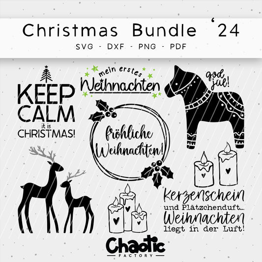 Plotterdatei Christmas Bundle `24