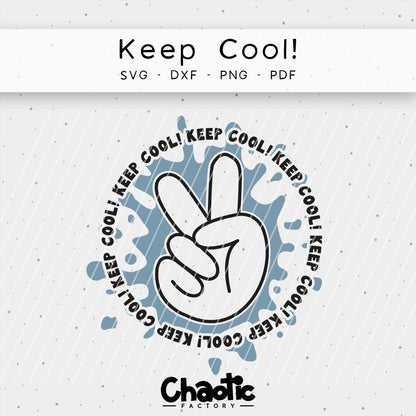 Plotterdatei Keep Cool!