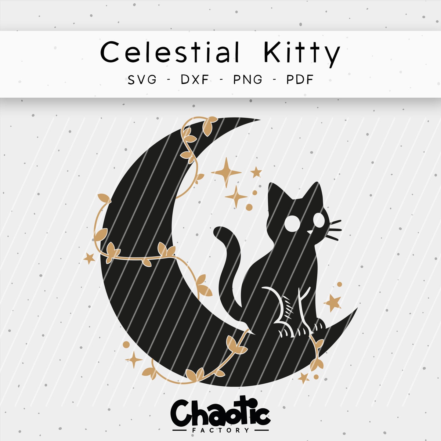Plotterdatei Celestial Kitty