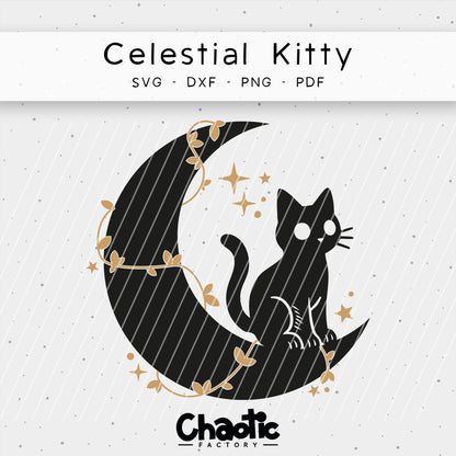 Plotterdatei Celestial Kitty