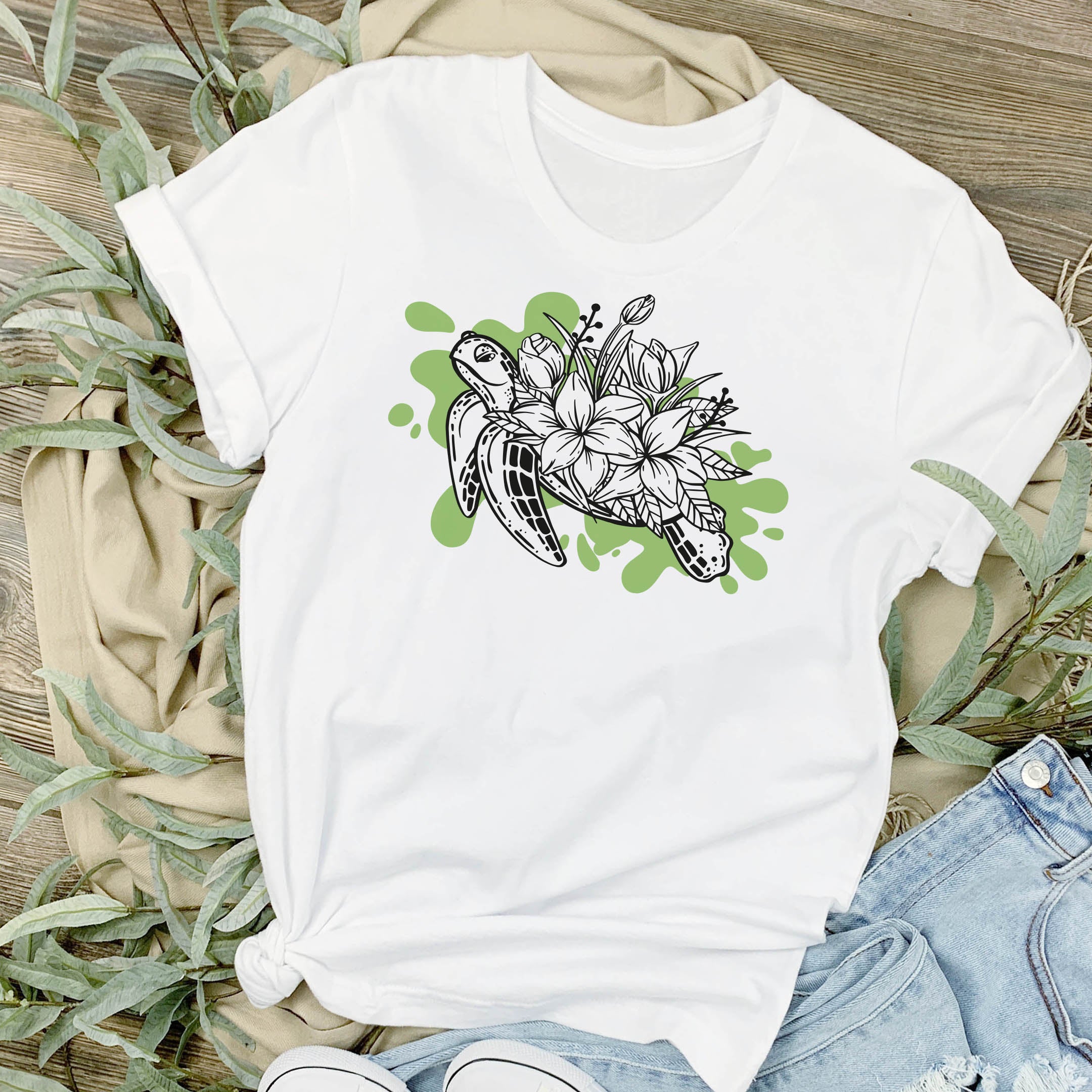 Plotterdatei Flower Turtle