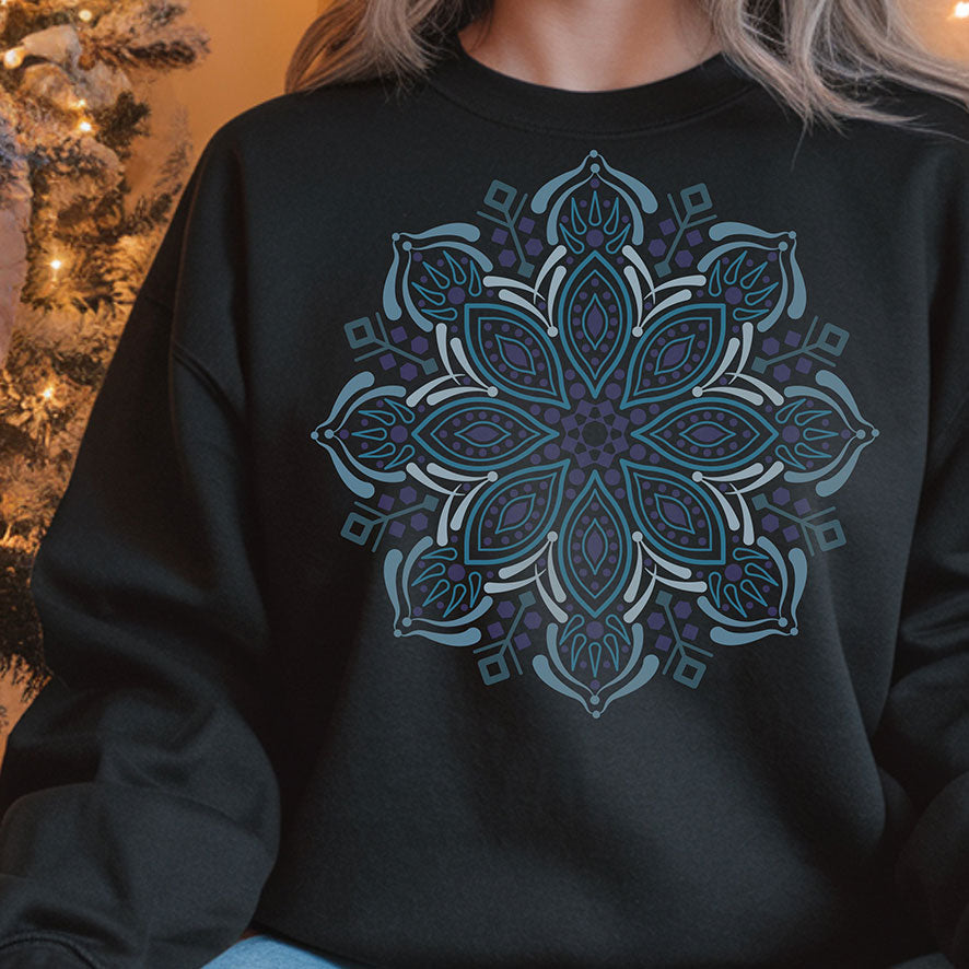 Plotterdatei Mandala Snowflake