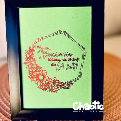 Plotterdatei Flowers