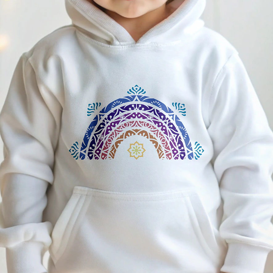 Plotterdatei Mandala Rainbow