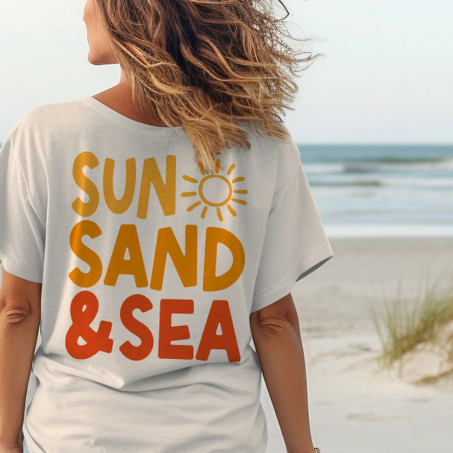 Plotterdatei Sun, Sand & Sea!