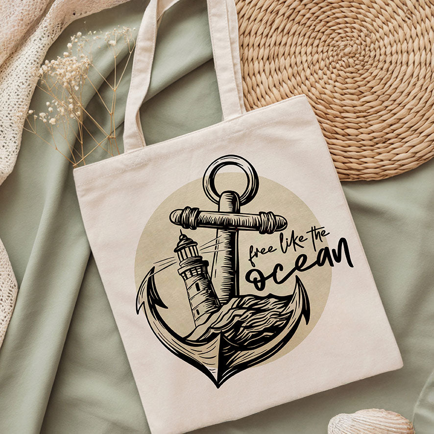 Plotterdatei Free Like The Ocean