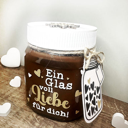 Plotterdatei Ein Glas Voll Liebe